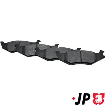 Jeu de 4 plaquettes de frein arrière JP GROUP 5063700110