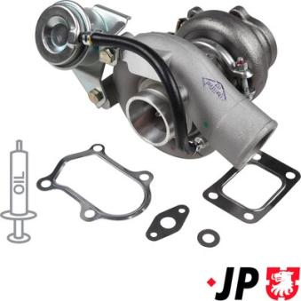 Turbocompresseur, suralimentation JP GROUP OEM 500335369