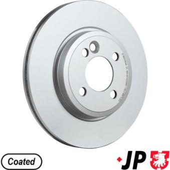 Jeu de 2 disques de frein avant JP GROUP OEM 34111502891