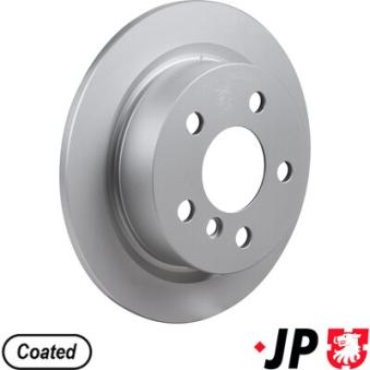 Jeu de 2 disques de frein arrière JP GROUP 6063200200