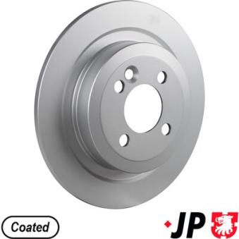 Jeu de 2 disques de frein arrière JP GROUP OEM 34216784389
