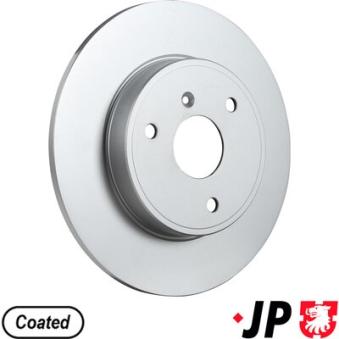 Jeu de 2 disques de frein avant JP GROUP OEM A4514210112