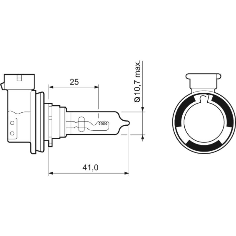 Ampoule, projecteur longue portée VALEO 032011 - Visuel 1