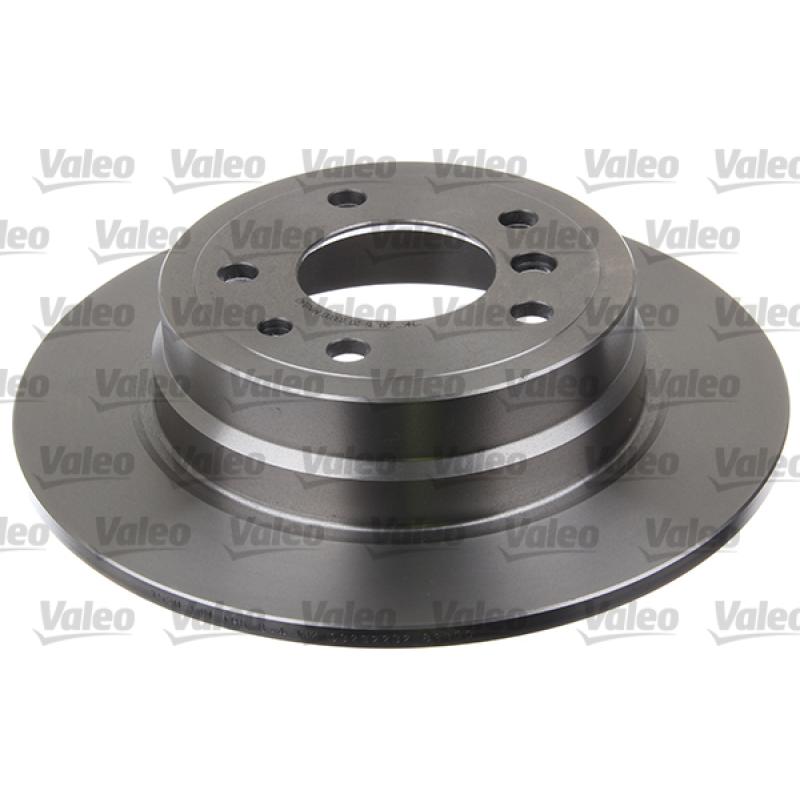 Jeu de 2 disques de frein arrière VALEO 186125 - Visuel 1