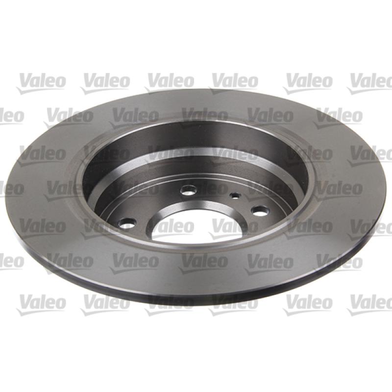 Jeu de 2 disques de frein arrière VALEO 186125 - Visuel 2