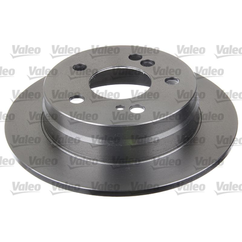 Jeu de 2 disques de frein arrière VALEO 186184 - Visuel 2