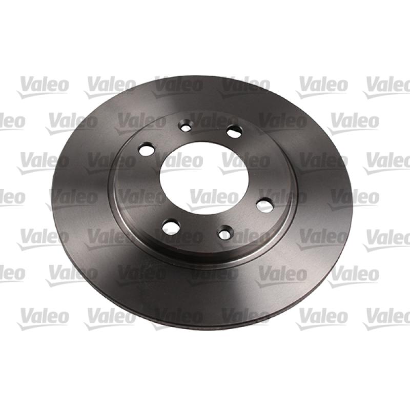 Jeu de 2 disques de frein arrière VALEO 186196 - Visuel 2