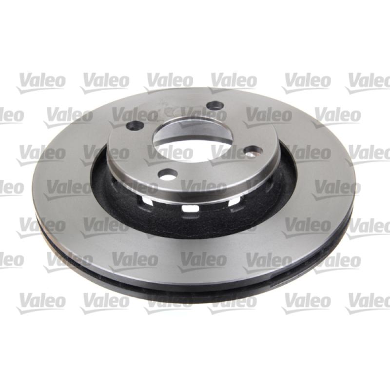 Jeu de 2 disques de frein avant VALEO 186291 - Visuel 2