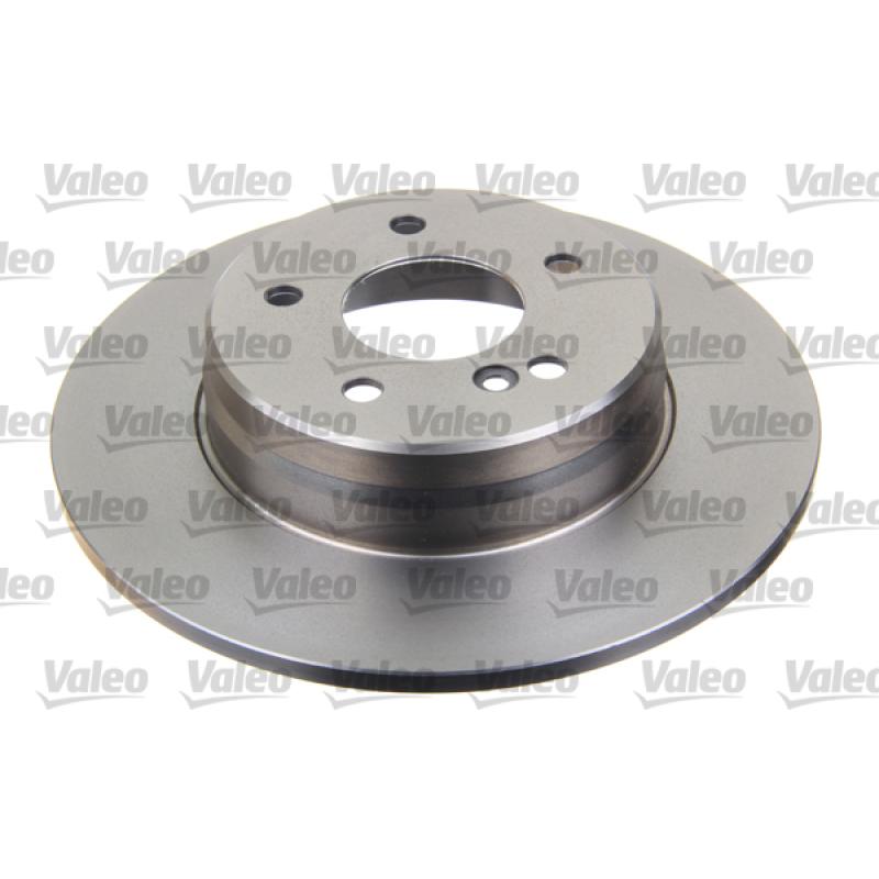 Jeu de 2 disques de frein arrière VALEO 186469 - Visuel 2