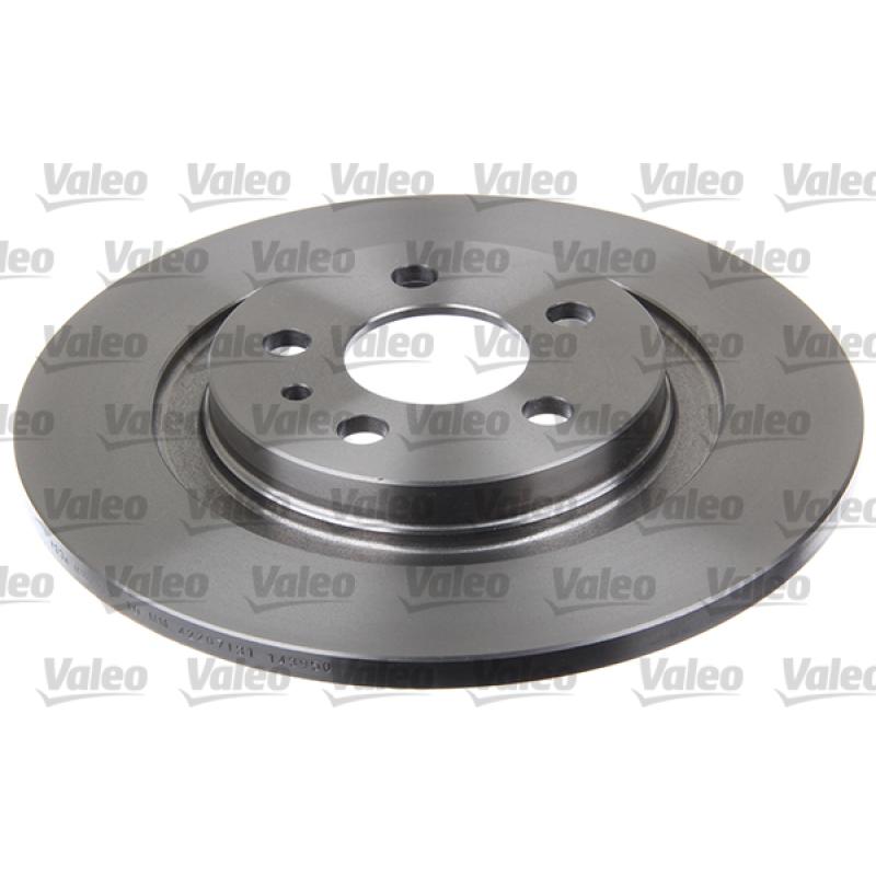 Jeu de 2 disques de frein arrière VALEO 186724 - Visuel 2