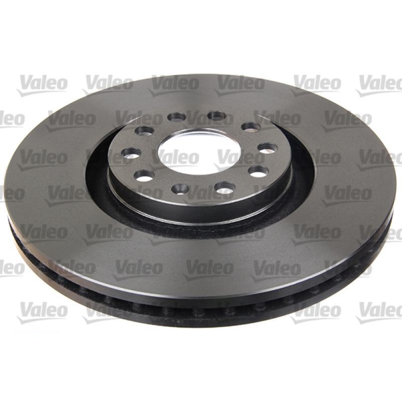 Jeu de 2 disques de frein avant VALEO 197198 - Visuel 2