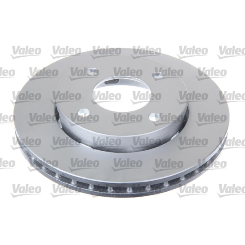 Jeu de 2 disques de frein avant VALEO 197214 - Visuel 2