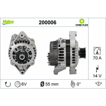 Alternateur VALEO OEM 1204108