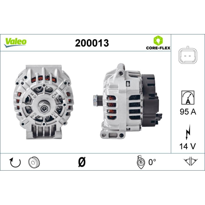 Alternateur VALEO 200013 - Visuel 1