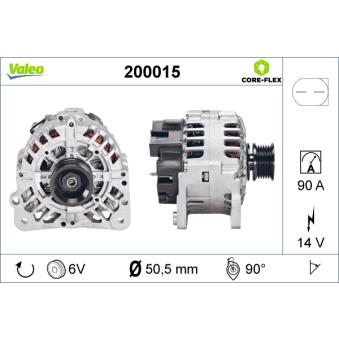 Alternateur VALEO OEM 037903025T