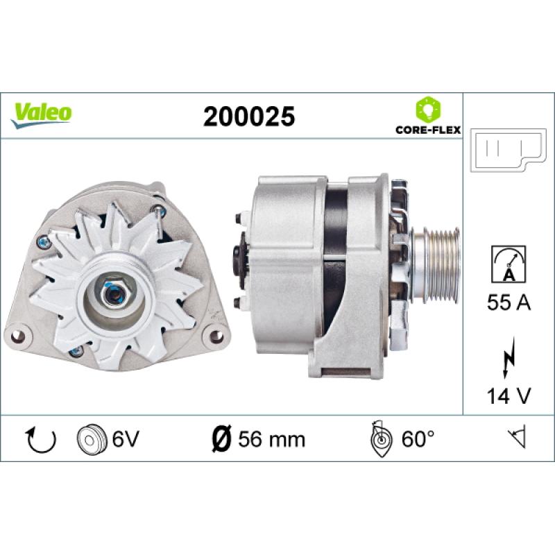 Alternateur VALEO 200025 - Visuel 1