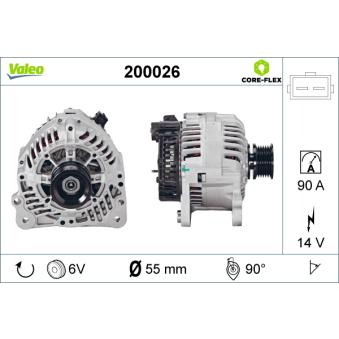 Alternateur VALEO OEM 028903018A