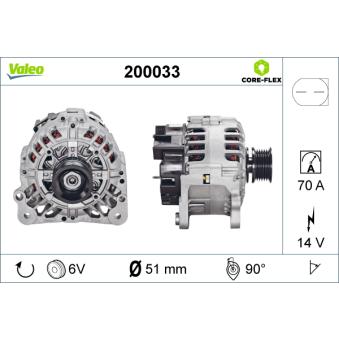 Alternateur VALEO OEM 047903015G