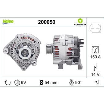 Alternateur VALEO OEM 12317797661 Alternateur VALEO OEM 12317797661