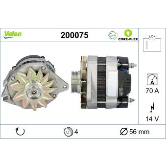 Alternateur VALEO OEM 570591