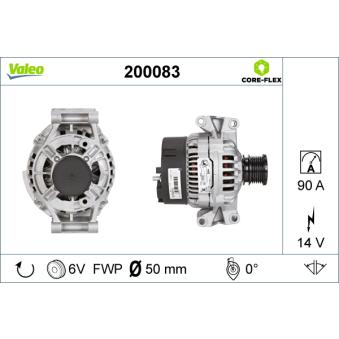 Alternateur VALEO OEM A0131541702