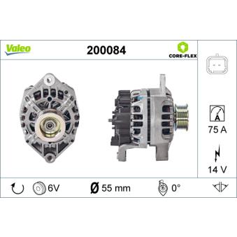Alternateur VALEO OEM 8200690195 Alternateur VALEO OEM 8200690195