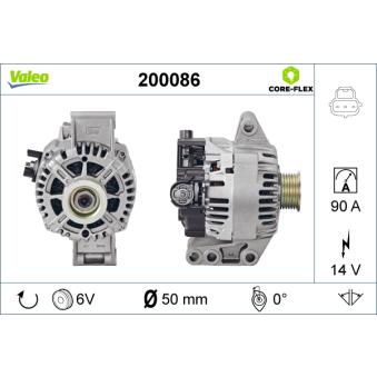 Alternateur VALEO OEM 1450644 Alternateur VALEO OEM 1450644