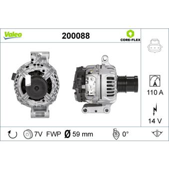 Alternateur VALEO OEM r2c1t10300ba Alternateur VALEO OEM r2c1t10300ba