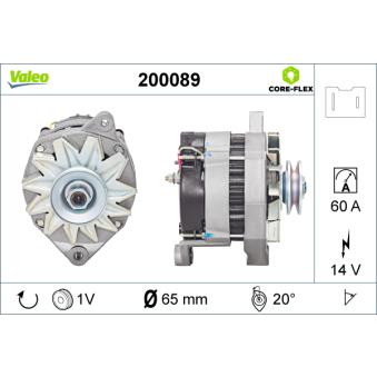 Alternateur VALEO OEM 7700784890
