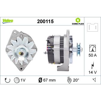 Alternateur VALEO OEM 7701499462