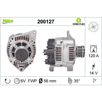 Alternateur VALEO OEM 8601644