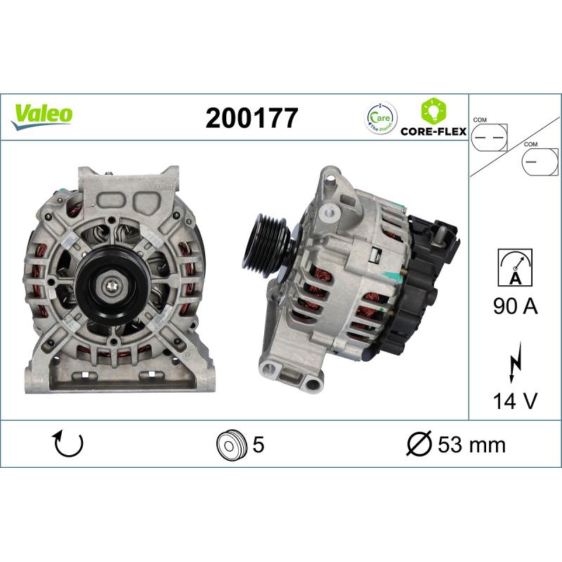 Alternateur VALEO 200177 - Visuel 1