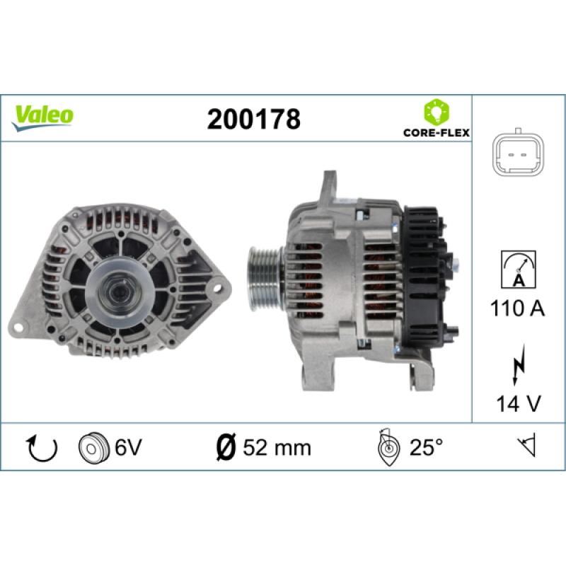 Alternateur VALEO 200178 - Visuel 1