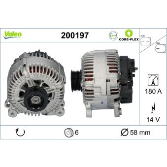 Alternateur VALEO OEM 059903017KX