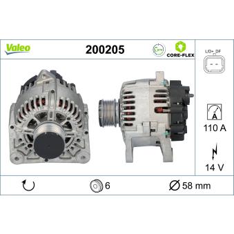 Alternateur VALEO OEM 2310000Q2C