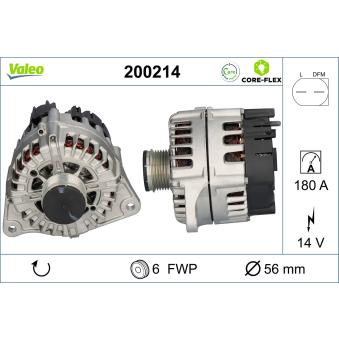 Alternateur VALEO OEM 504280012