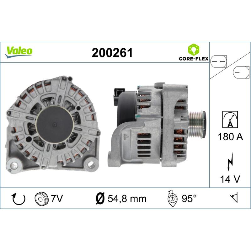 Alternateur VALEO 200261 - Visuel 1