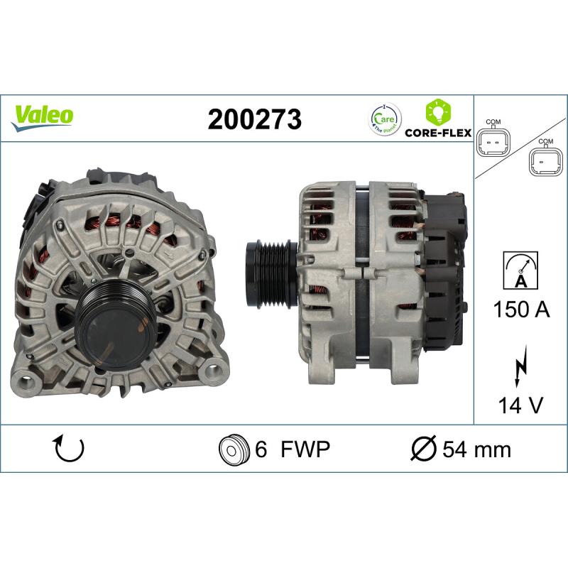 Alternateur VALEO 200273 - Visuel 1