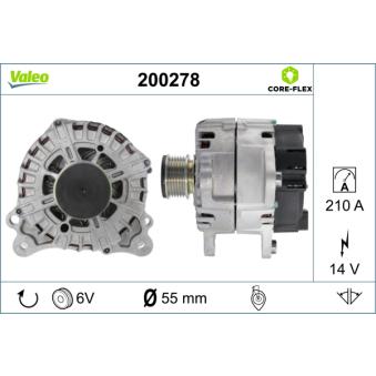 Alternateur VALEO OEM 8200960533