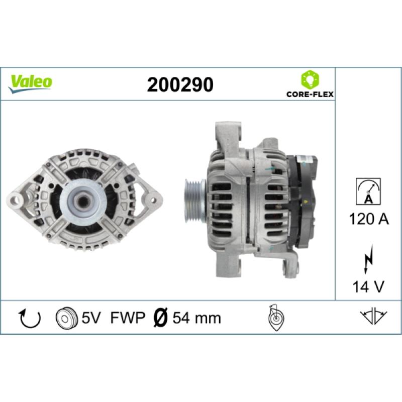 Alternateur VALEO 200290 - Visuel 1