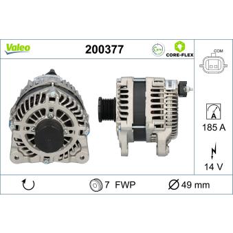 Alternateur VALEO OEM A003TX1781ZE