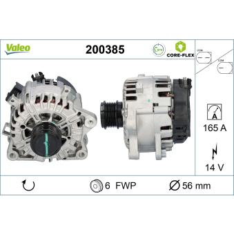 Alternateur VALEO OEM 2188081 Alternateur VALEO OEM 2188081