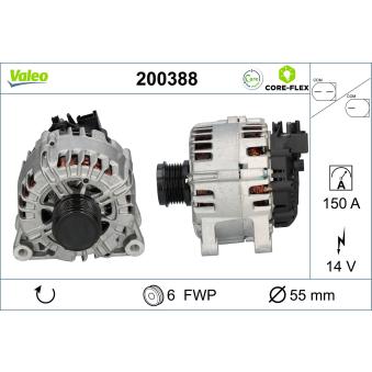 Alternateur VALEO OEM 1857695