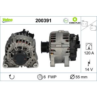 Alternateur VALEO OEM AV6N10300DB