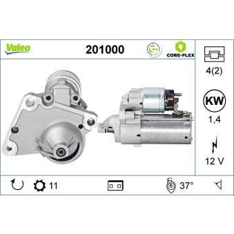 Démarreur VALEO OEM 3640319 Démarreur VALEO OEM 3640319