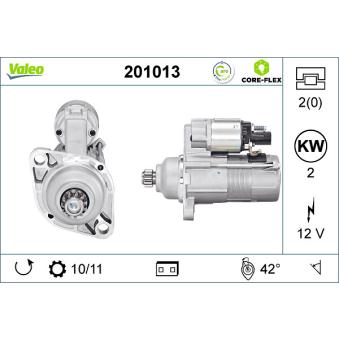 Démarreur VALEO OEM 2M911023PX Démarreur VALEO OEM 2M911023PX