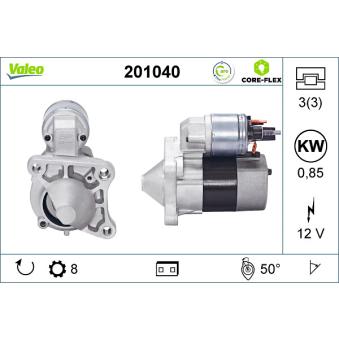 Démarreur VALEO OEM 2330000QAX