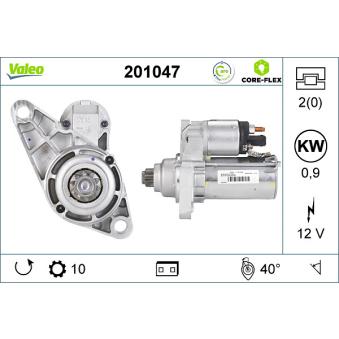 Démarreur VALEO OEM 02T911023Q
