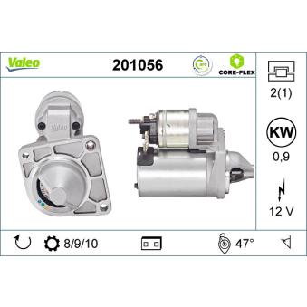 Démarreur VALEO OEM 1726802