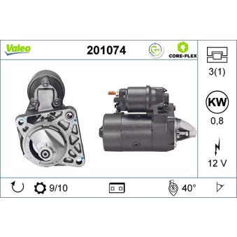 Démarreur VALEO OEM 7796598